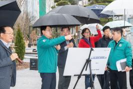 주민과의 대화 결과 추가 건의사항 현장 방문