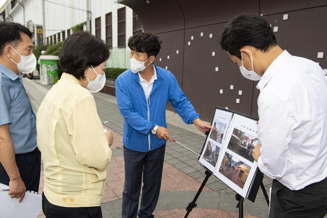 20210913_역점사업 현장방문-부산대 젊음의 거리 일원 보행환경 개선_3.jpg